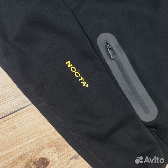 Nike tech fleece nocta костюм черный