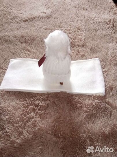 Комплект шапка и снуд