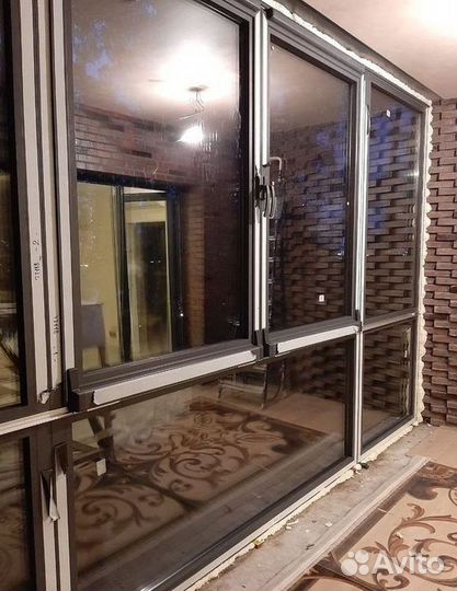 Остекление окон и балконов пвх