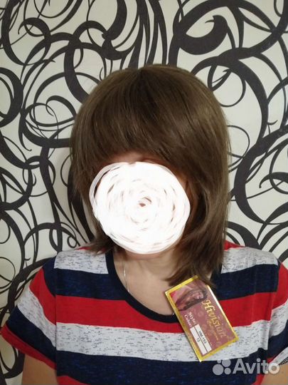 Парик из натуральных волос