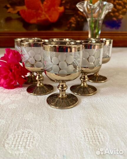 Винтажные рюмки, Неман, Бережанский завод