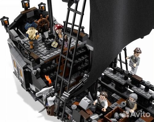 Конструктор Черная жемчужина, аналог Lego Пираты 4