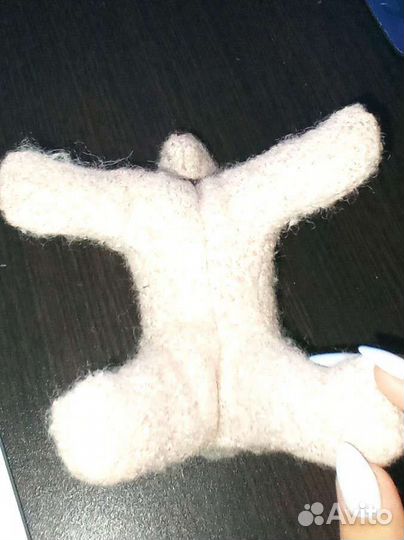 Игрушечная собачка (ручная работа)