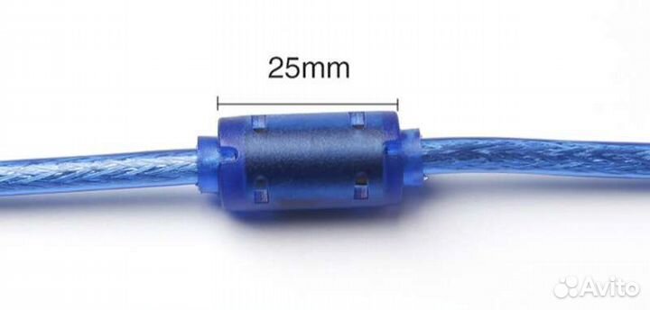 Удлинитель USB-2.0A (F, мама) -USB-2.0A (M, папа)