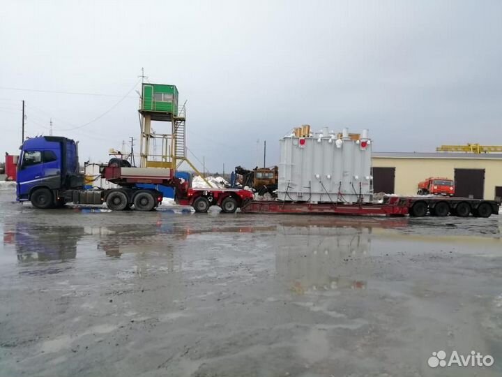 Полуприцеп трал (тяжеловоз) Faymonville STBZ 6VA, 2005