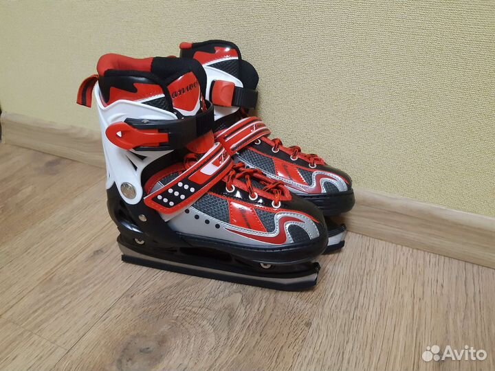 Коньки раздвижные 31-34