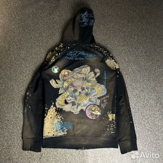 Зип худи Ed Hardy оригинал