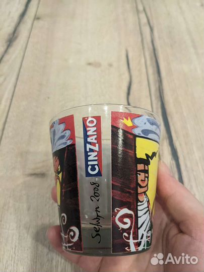 Стакан Cinzano лимитированная коллекция 2008