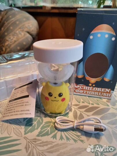Электрическая детская зубная щетка