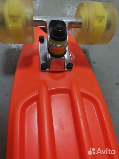 Пенни борд новый, светящийся скейтборд