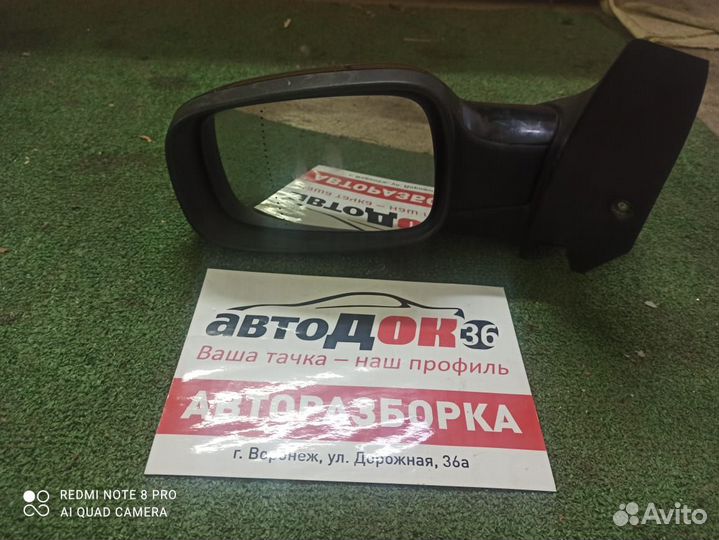 Зеркало боковое заднего вида reno scenic 2
