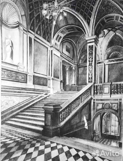 Академический рисунок на заказ