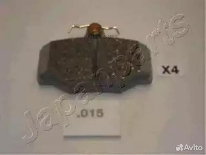 Japanparts PP-015AF Колодки торм.задн