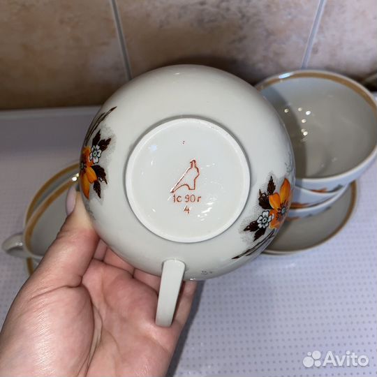 Чайный сервиз Дулево