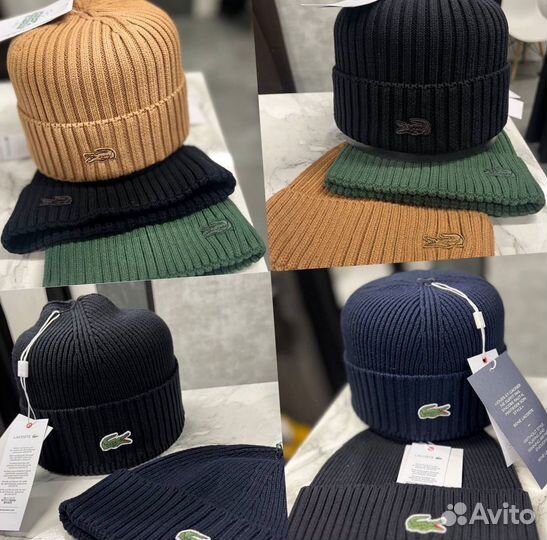 Мужская шапка Lacoste