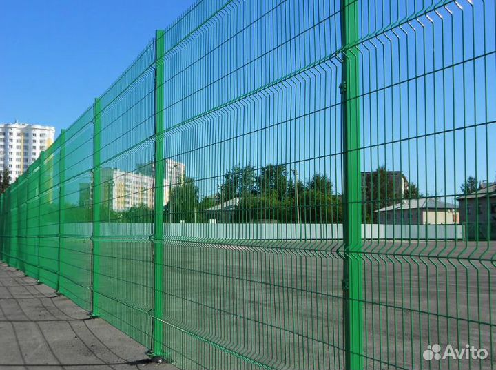 Забор сетка 3д монтирование за 1-3 дня
