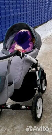 Коляска 2 в 1 bebe mobile toscana