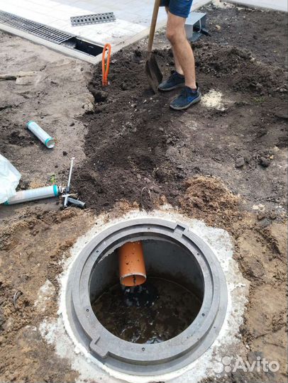 Септик под ключ/ Кесон/Ручная копка