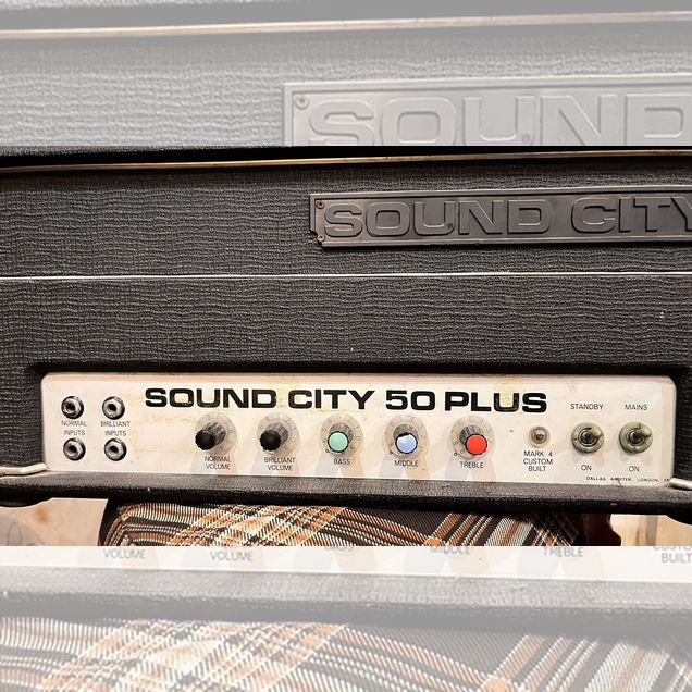 Гитарный усилитель Sound City 50 plus Mark IV