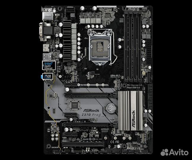 Материнская плата ASRock Z370 Pro4