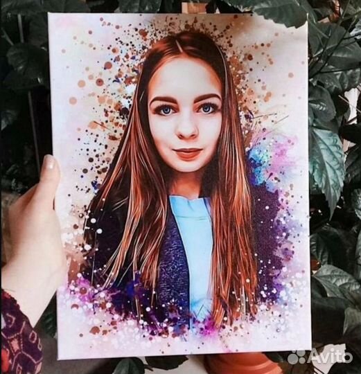 Портрет по фото подарок