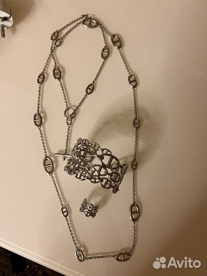 Браслет, колье, кольцо