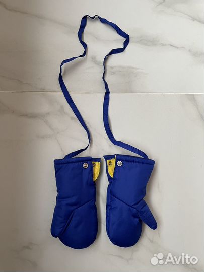 Варежки детские непромокаемые зимние