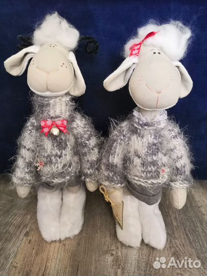 Овечка ручная работа