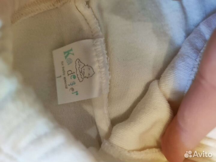 Набор нательный на выписку, платье детское