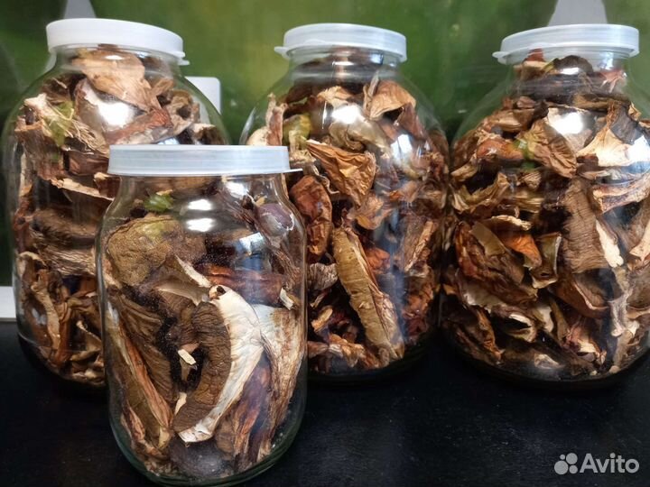 Грибы маринованные, сушеные