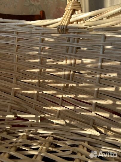 Корзина плетеная большая