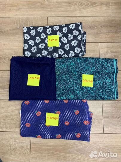 Ткань СССР отрезы лотом много