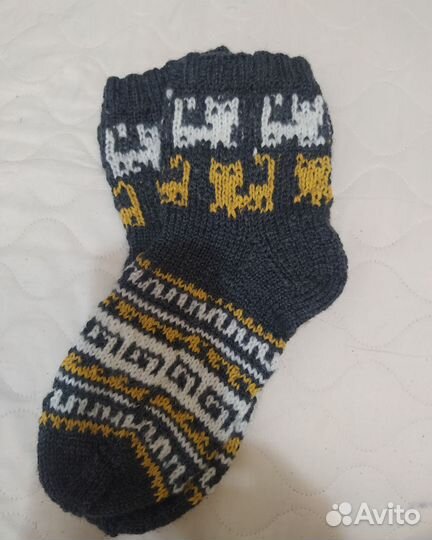 Носки из шерсти