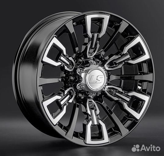 LS wheels LS1363 : 8x17 6*139.7 Et:-15 Dia:106.1 bkf