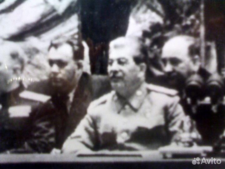 Сталин, Маленков, Молотов 1949, пресс-фото