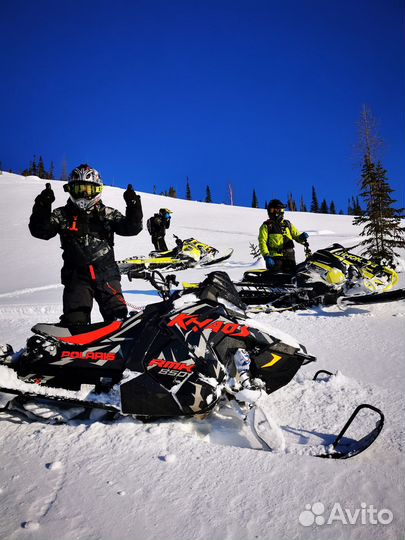 Прокат снегоходов