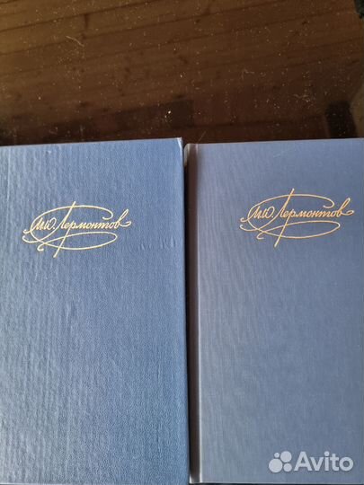 Лермонтов М.Ю. собрание сочинений в 2-х томах