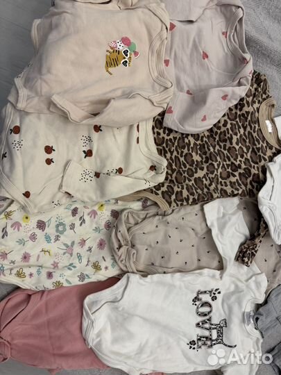 Детские вещи пакетом 68 на девочку