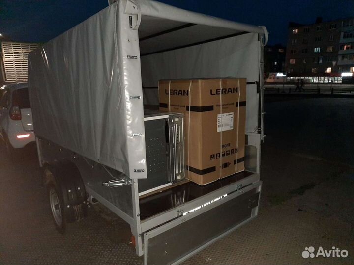Грузоперевозки. С легковым прицепом