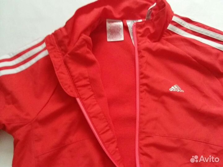 Adidas кофта флиска р. 164 xs s