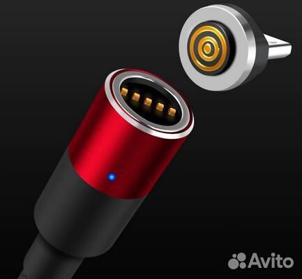 Кабель USB Garas QC3.0 1,2м магнитный золотистый