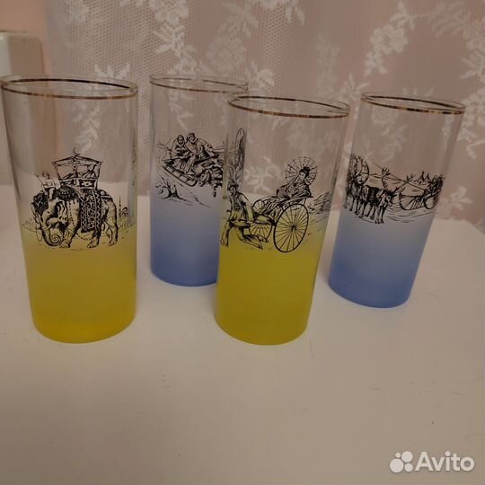 Стаканы стекло и стопки СССР