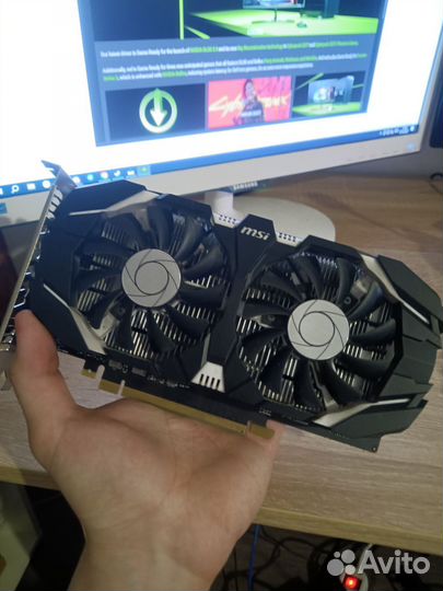 Видеокарта gtx 1050 2gb msi