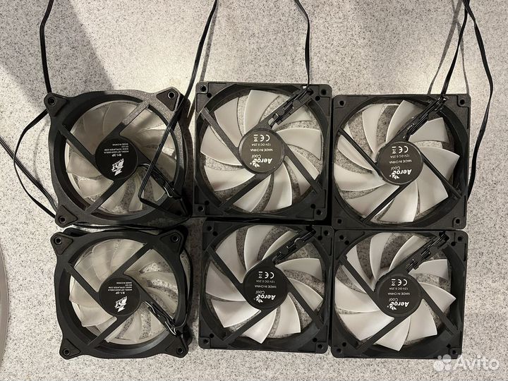 Кулеры корпусные RGB 120