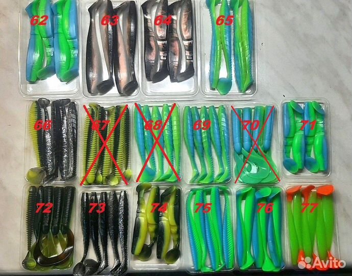 Силиконовые приманки