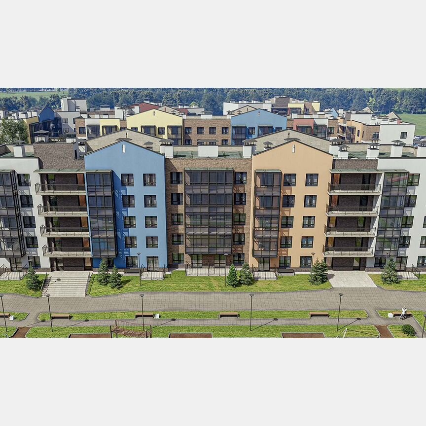 2-к. квартира, 56,7 м², 5/5 эт.