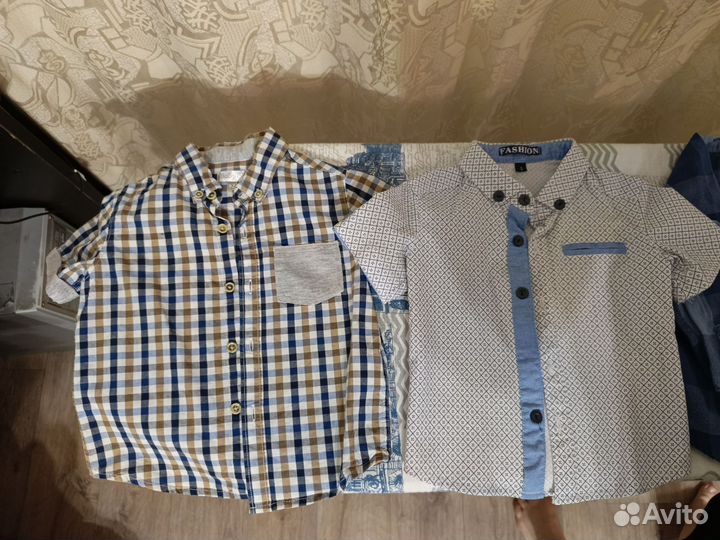 Рубашки для мальчика 92-98