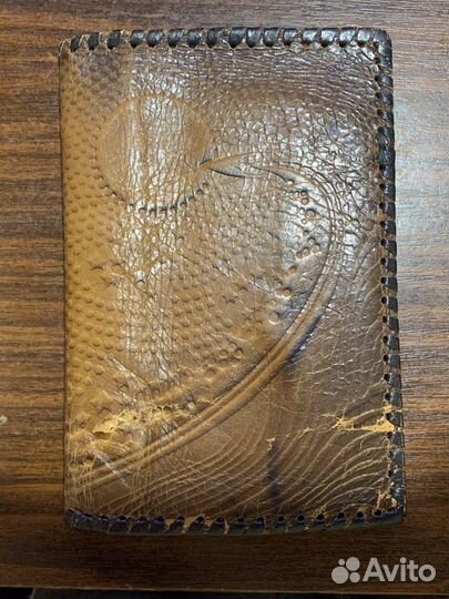 Портмоне мужской натуральная кожа. Кошелек, бумажн