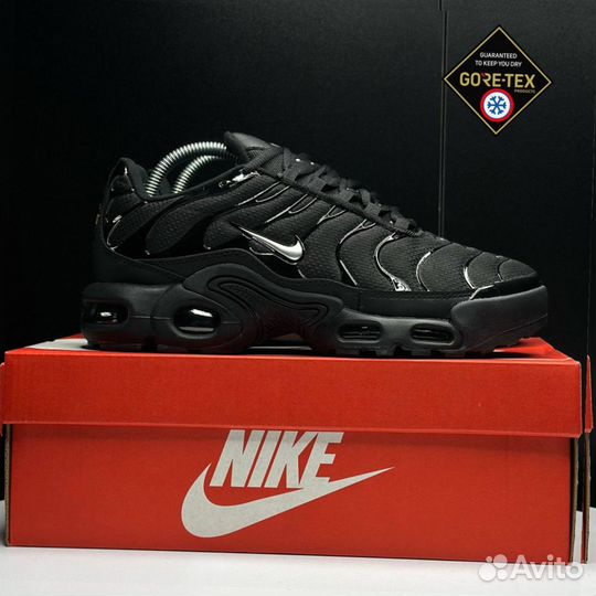 Кроссовки зимние Nike Air Max Tn Plus black
