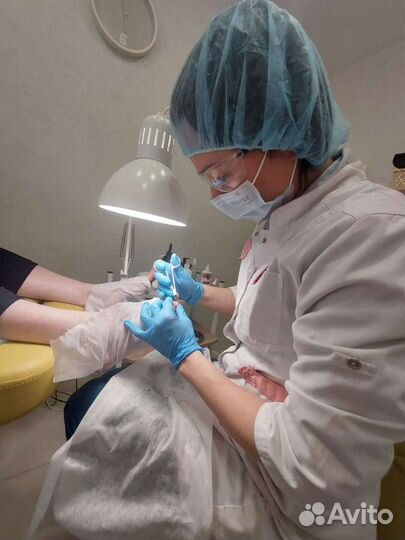 Медицинский педикюр